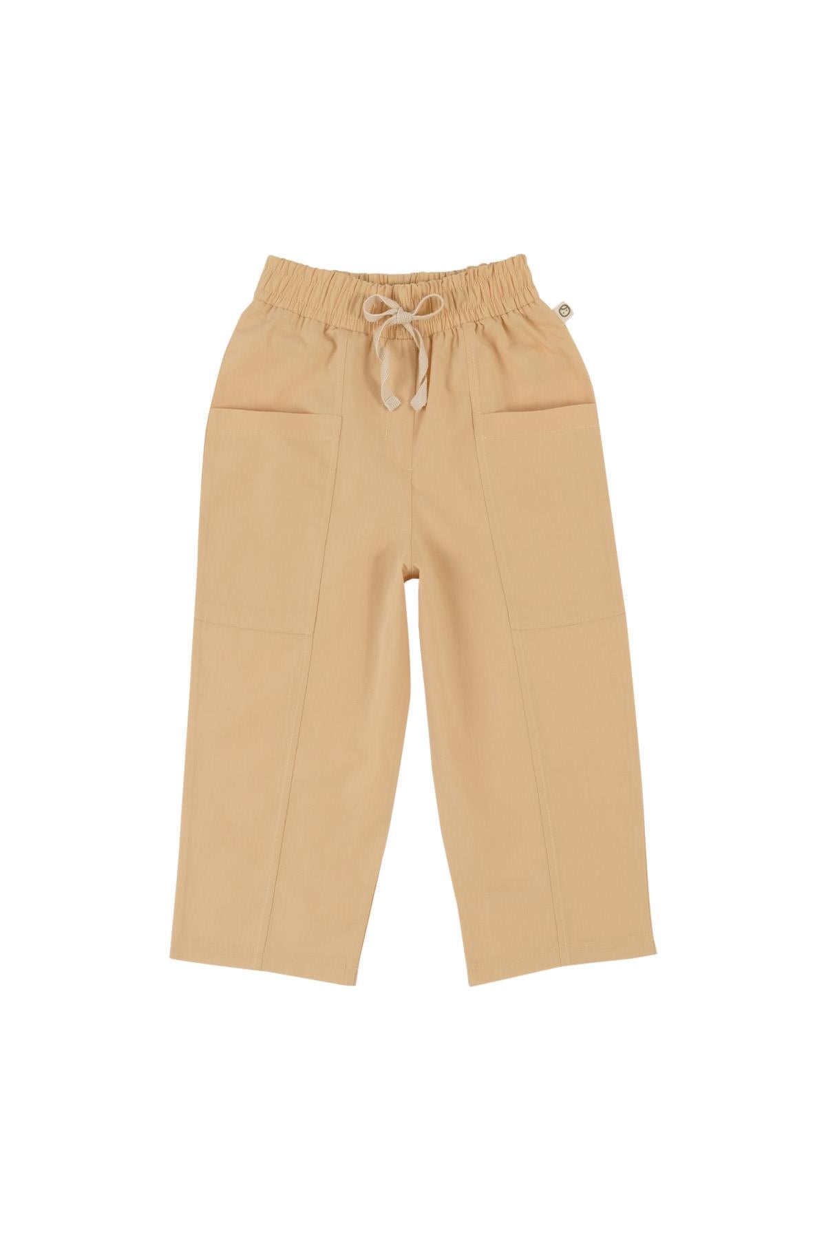 Organic Cotton Pants for Kids in Yellow | Bright and Comfortable