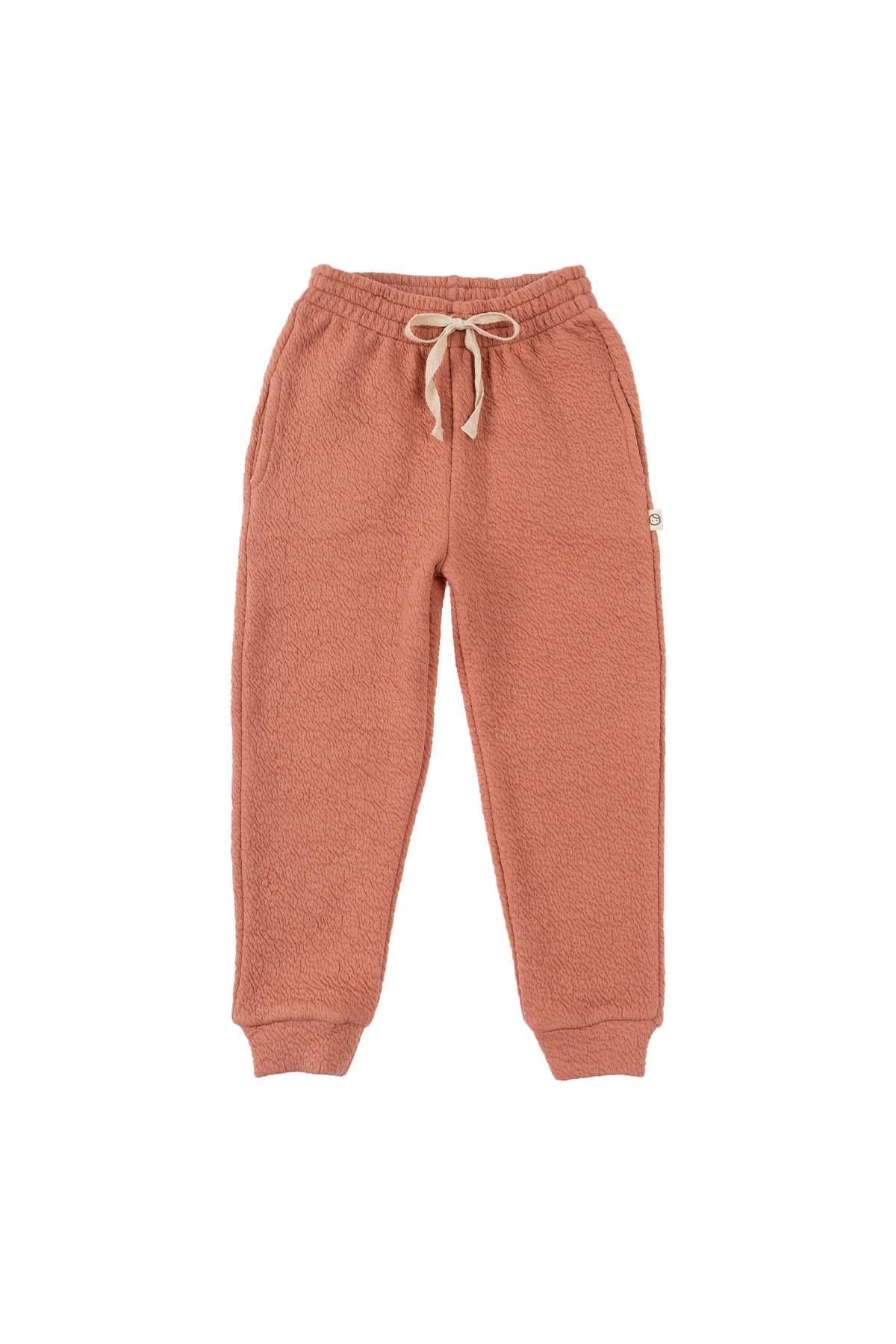 Crinkled Quilted Sweatpants - Pink Baby Wear | Soft & Cozy 