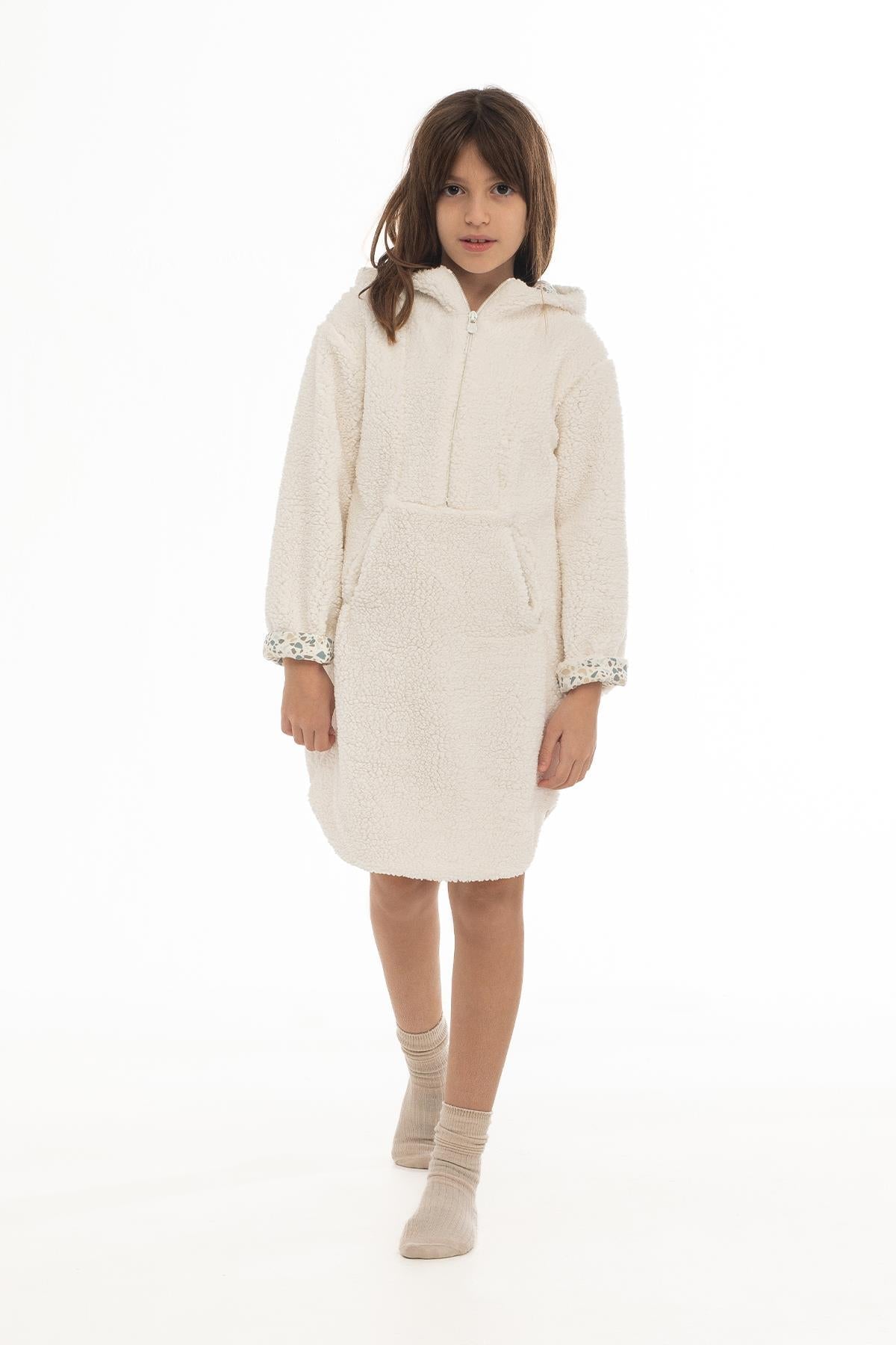 Organic Cotton Lined Well Soft Dress - White | Comfortable & Eco-Friendly