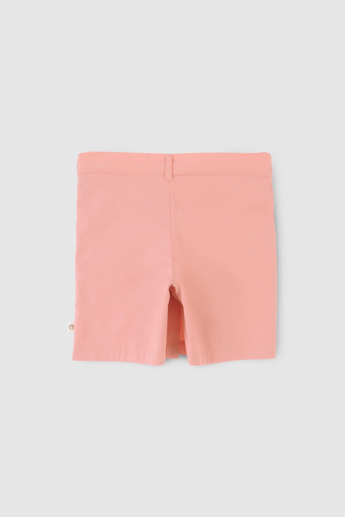 Pink Organic Cotton Short Skirt for Kids | Stylish & Sustainable