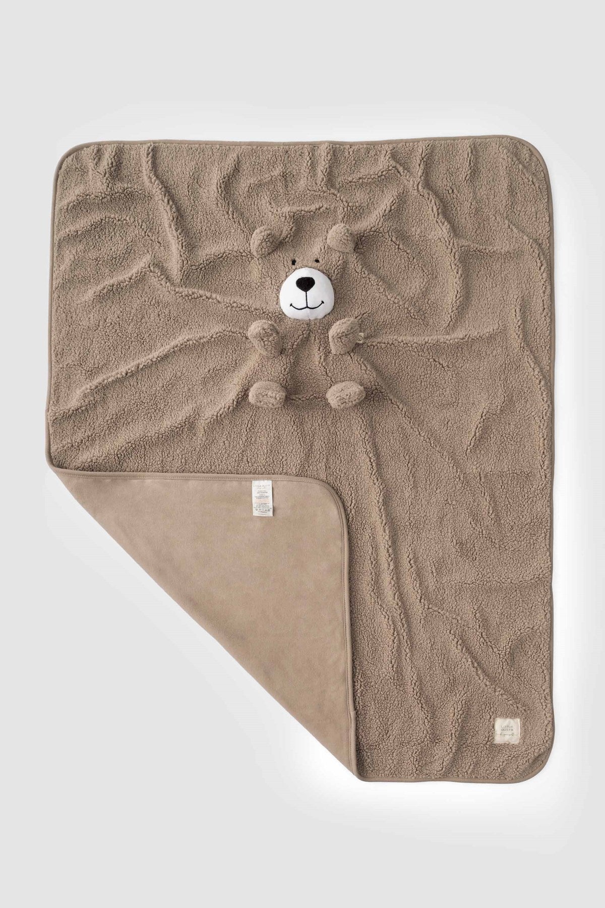 Brown Snuggle Wellsoft Blanket for Babies | Ultra-Soft & Cozy