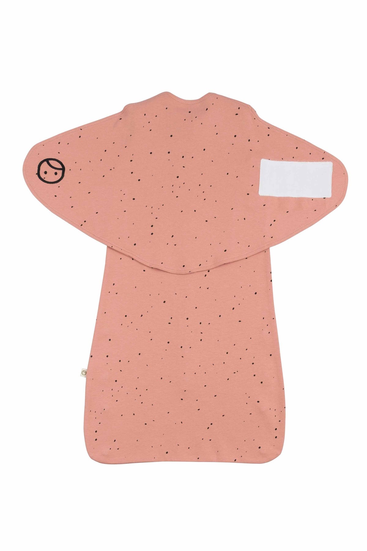 Cosmos Pink Organic Cotton Swaddle Sleeping Bag - Soft & Breathable for Babies