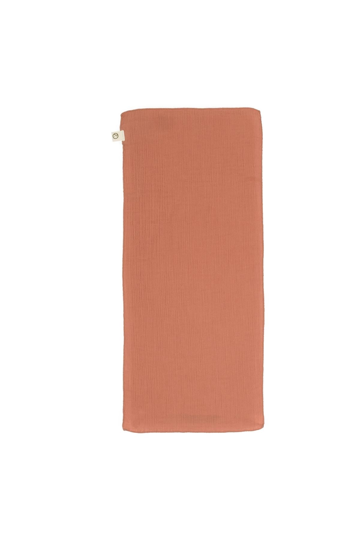 Organic Cotton Muslin Burp Cloth in Pink - Soft, Absorbent, and Gentle on Skin