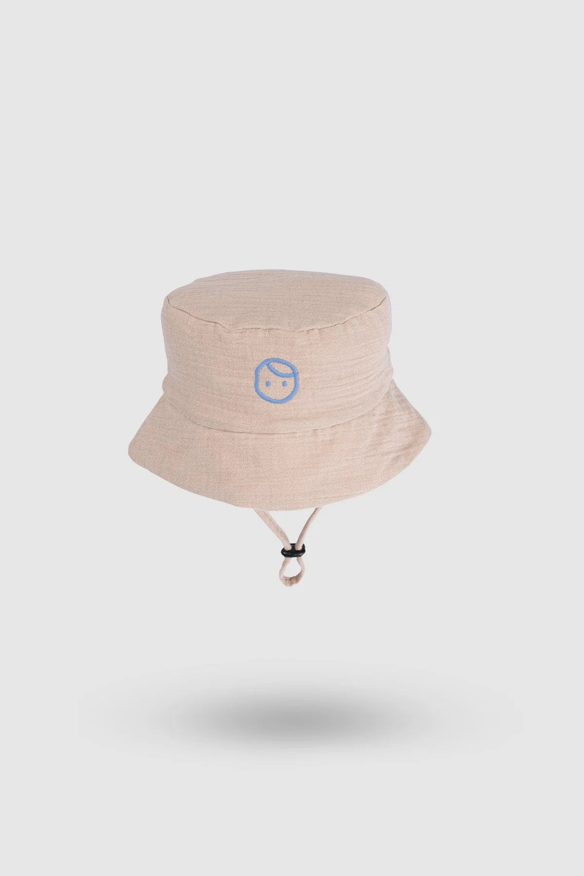 Organic Cotton Muslin Fisherman Baby Hat - Beige