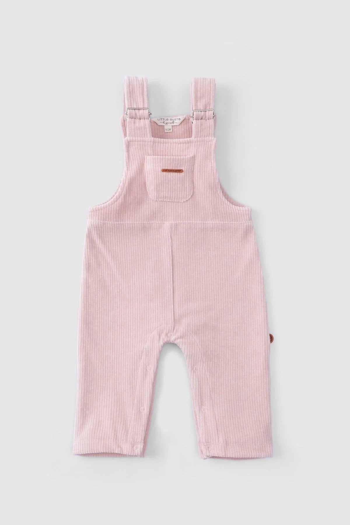 Velvet Overall - Pink