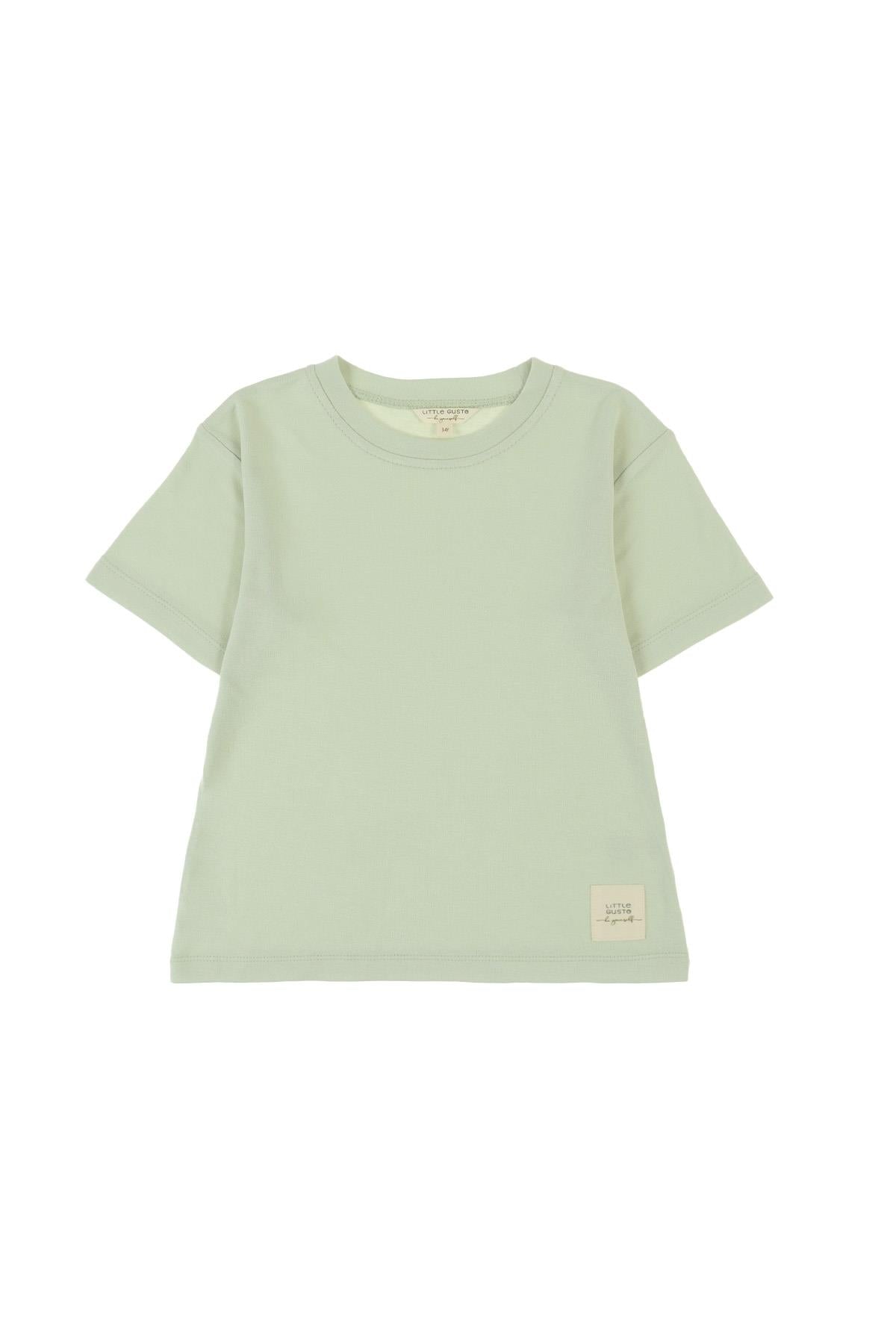 Bamboo Oversized T-Shirt - Green | Kids Wear | Soft & Eco-Friendly