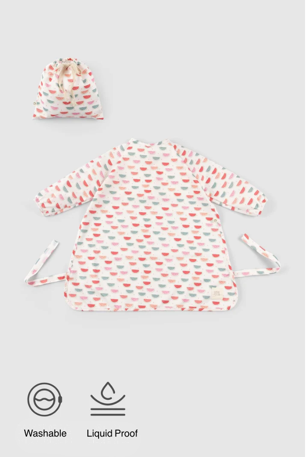 Liquid Proof Smock for BLW - Watermelon Pattern