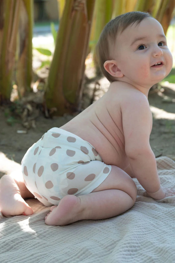 Cosmos Brown Baby Swimsuit Shorts ( UV Protection )