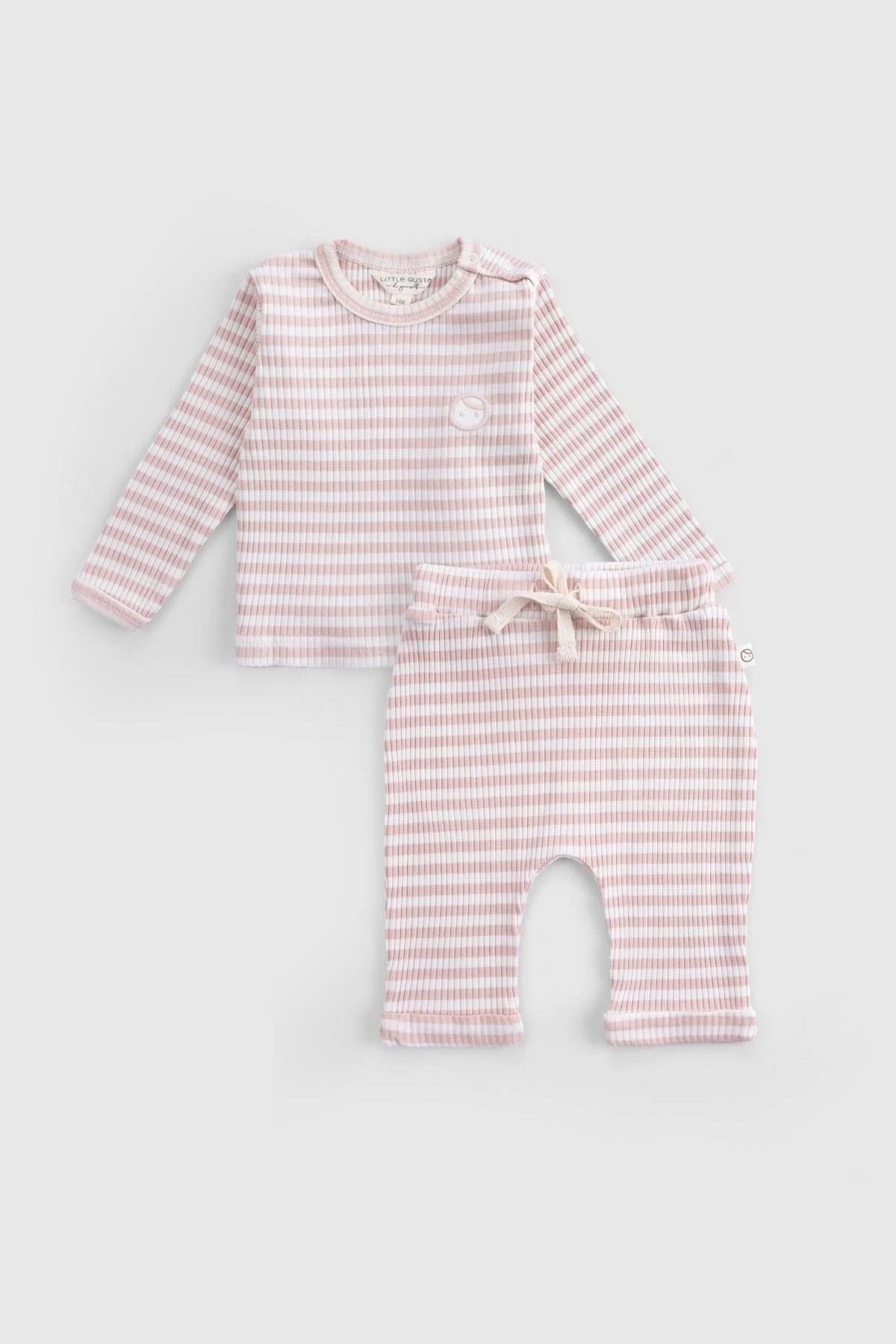 Organic Cotton Modal Baby Set - Pink