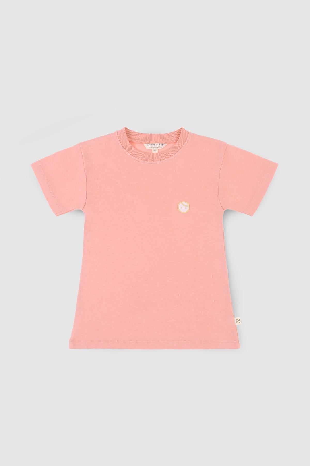 Pink Bamboo T-Shirt for Kids Girls | Soft & Eco-Friendly