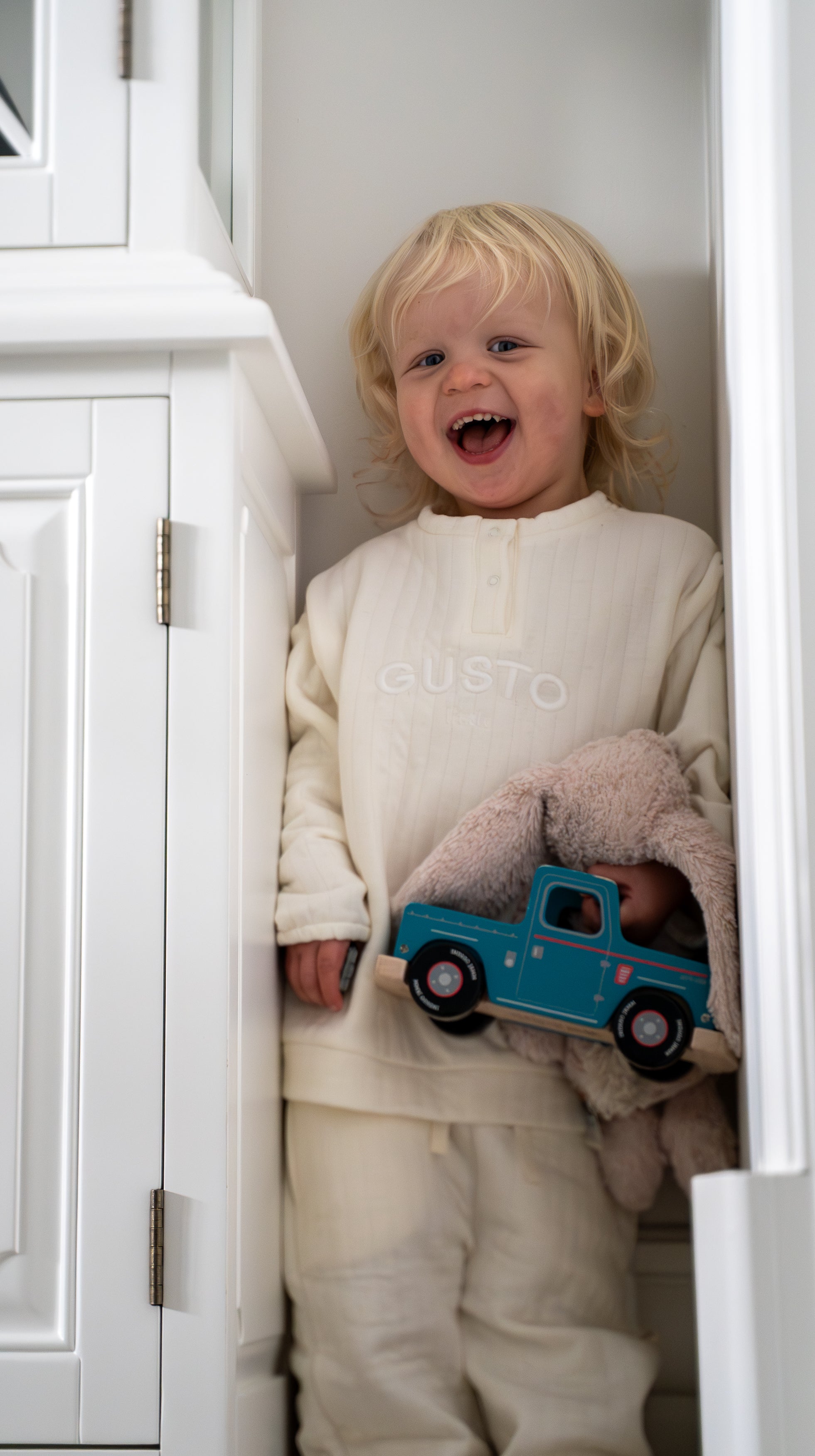 Organic Cotton Tracksuit Set - White