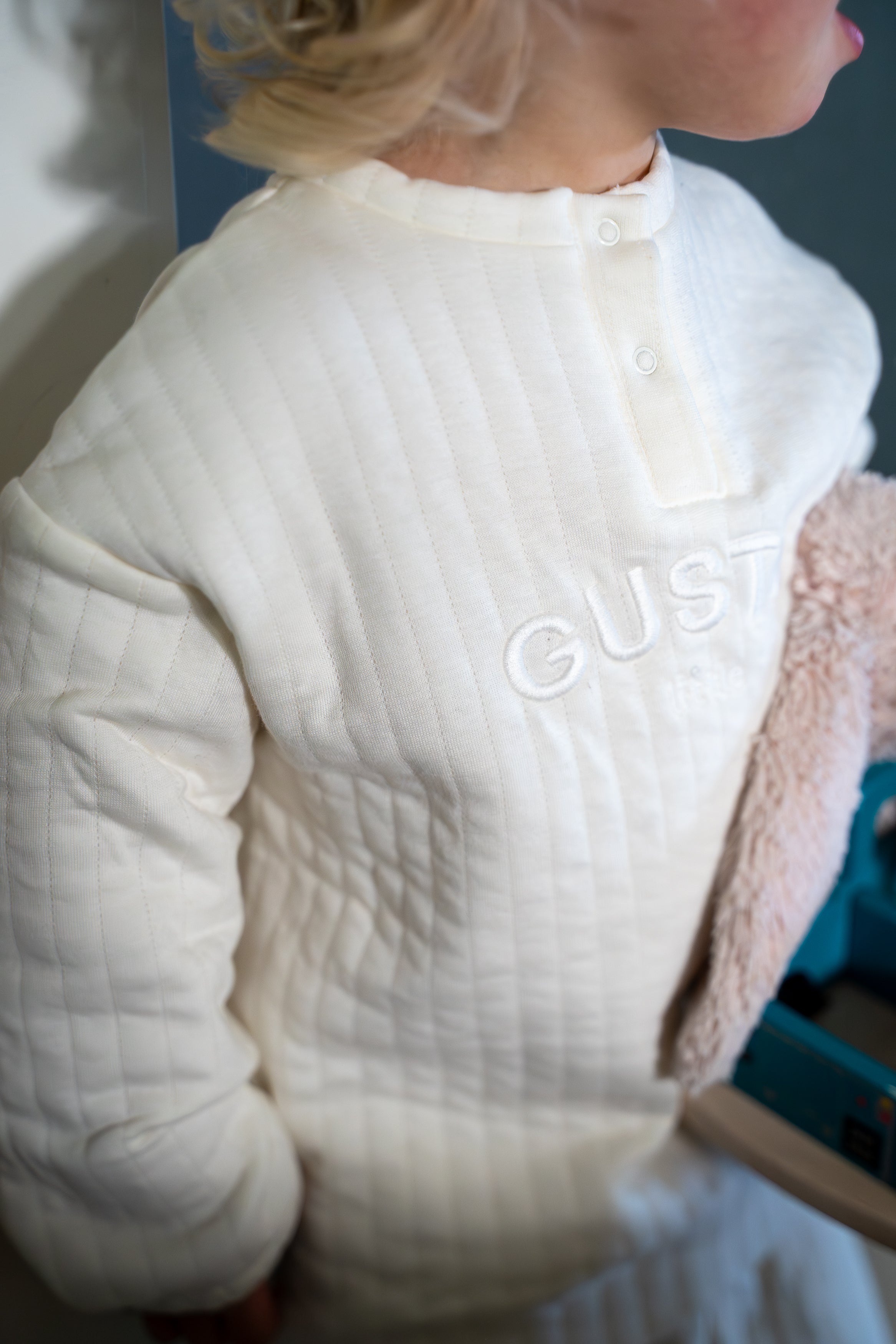Organic Cotton Tracksuit Set - White